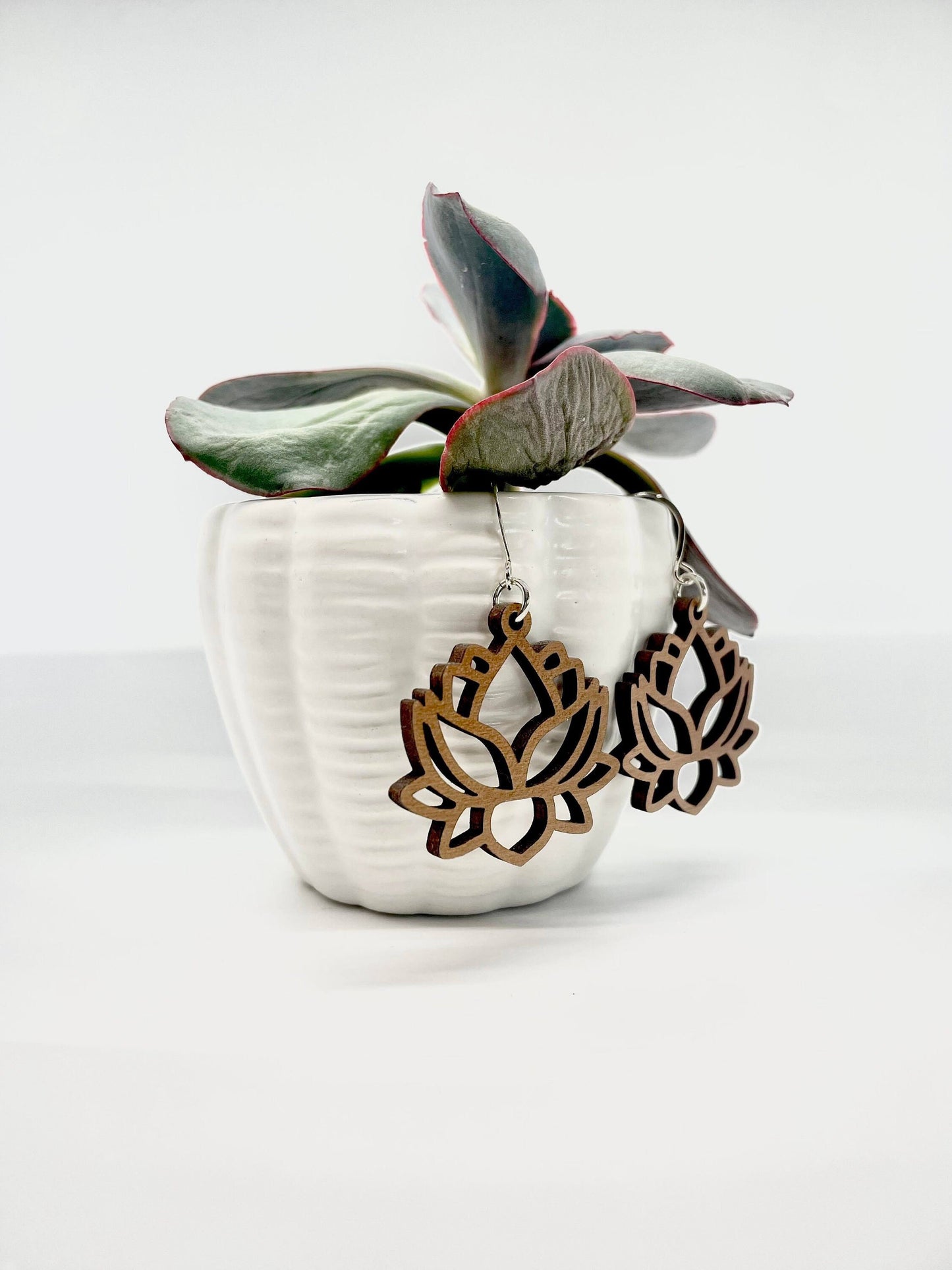 Lotus Flower Earrings