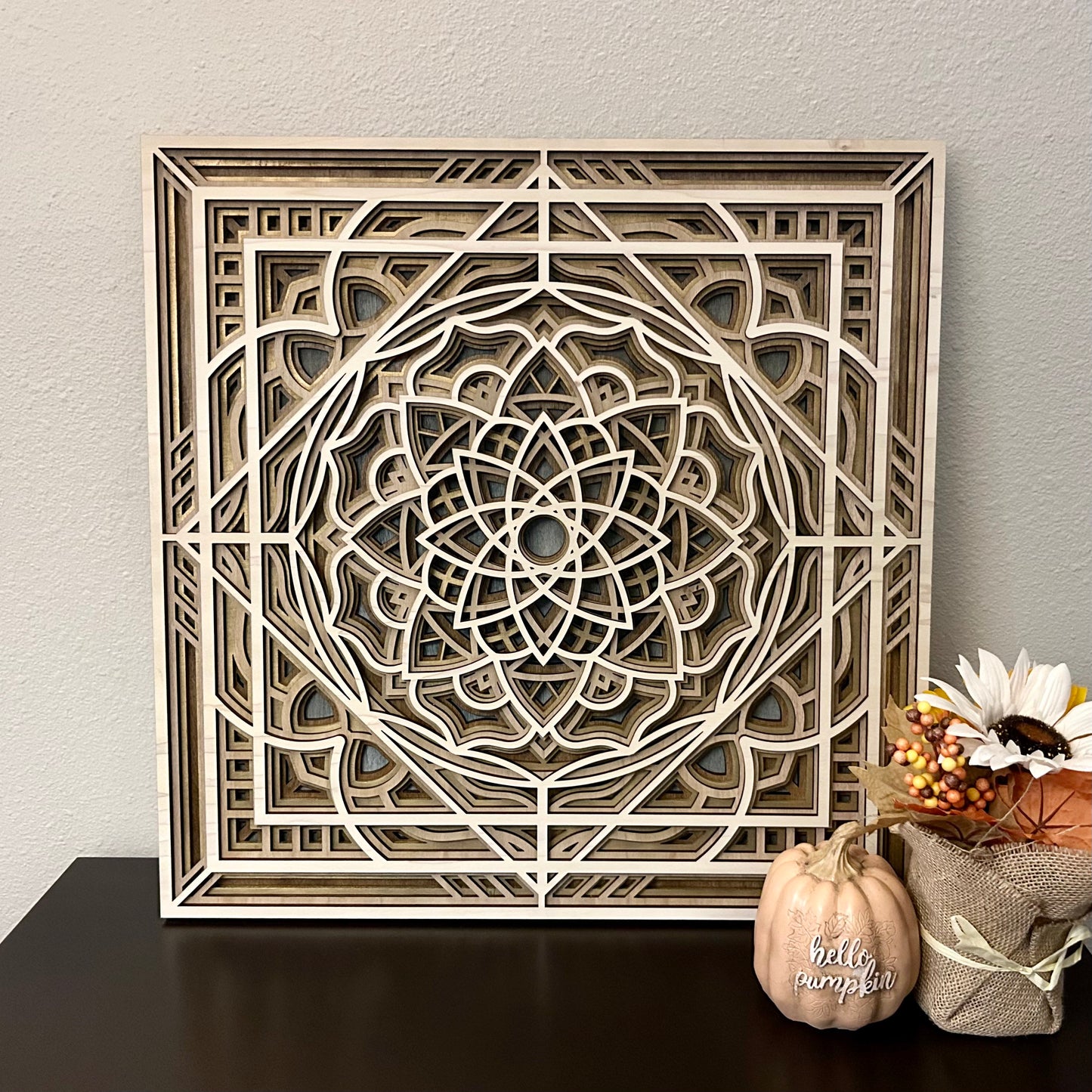 Mosaic Mandala Wall Art