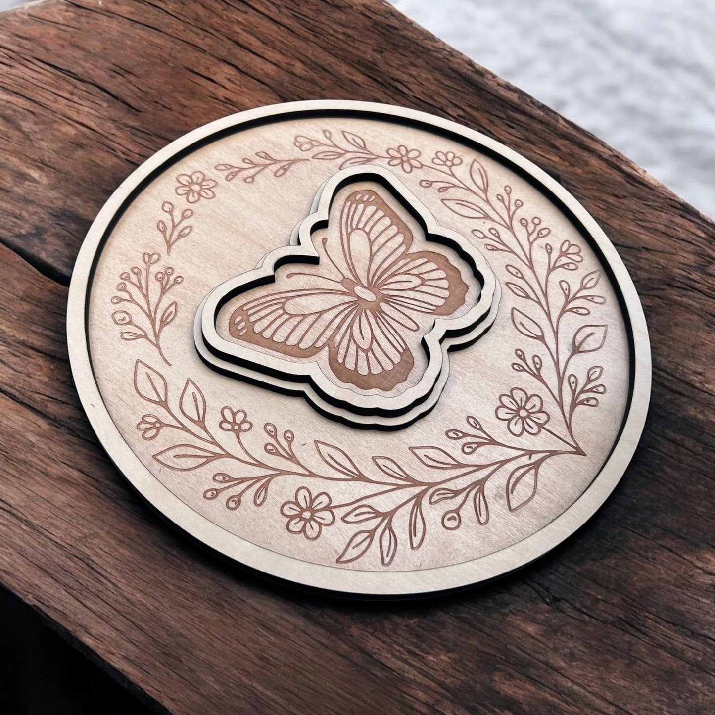 Nested Butterfly Trinket Tray