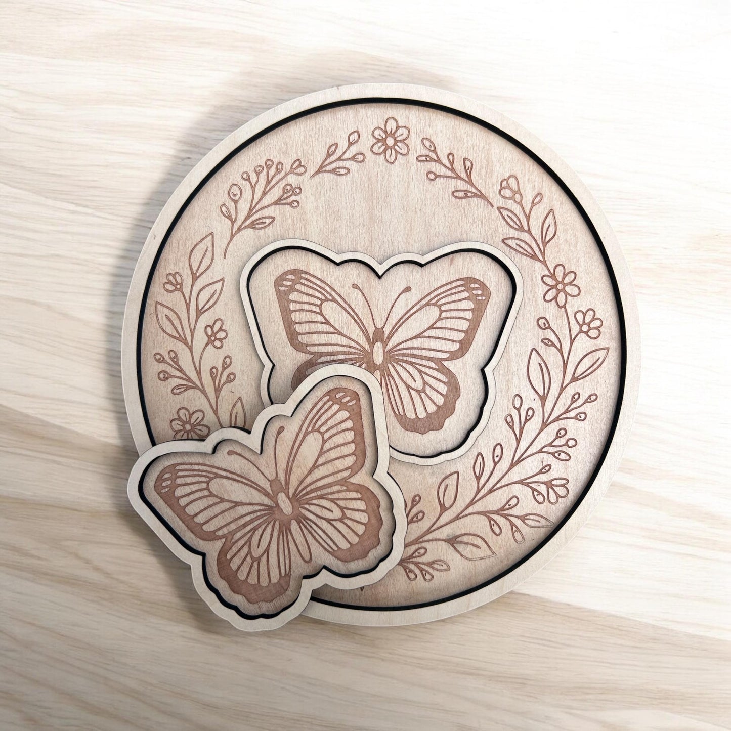 Nested Butterfly Trinket Tray
