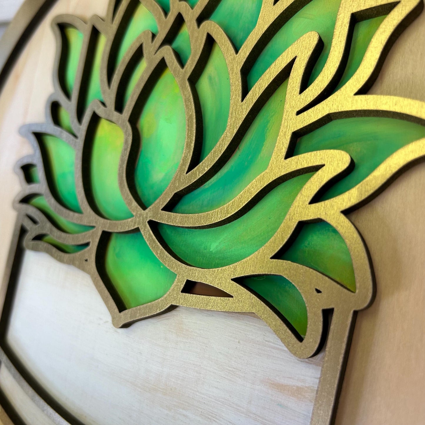 Succulent Key and Jewelry Holder