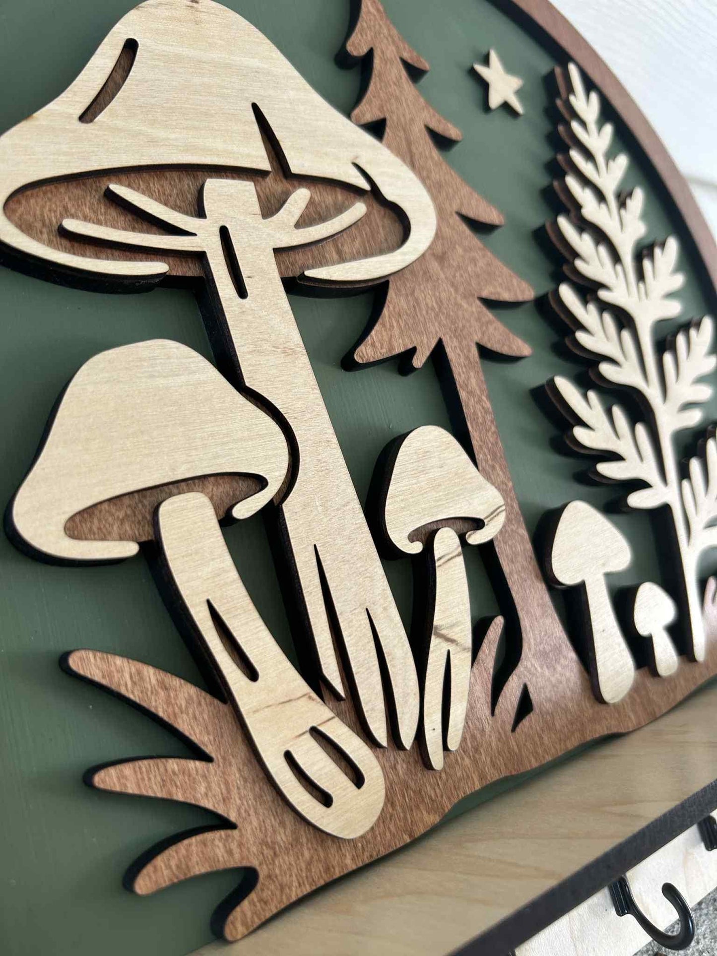 Woodland Mushroom Key and Jewelry Holder