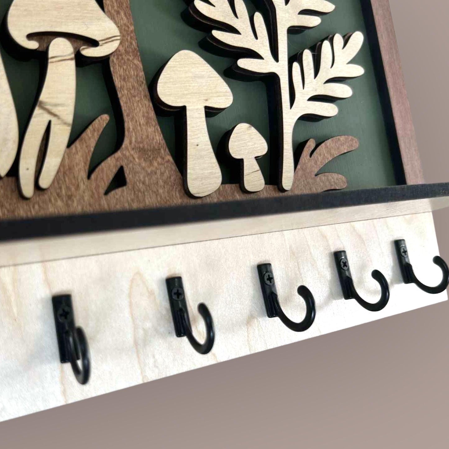 Woodland Mushroom Key and Jewelry Holder