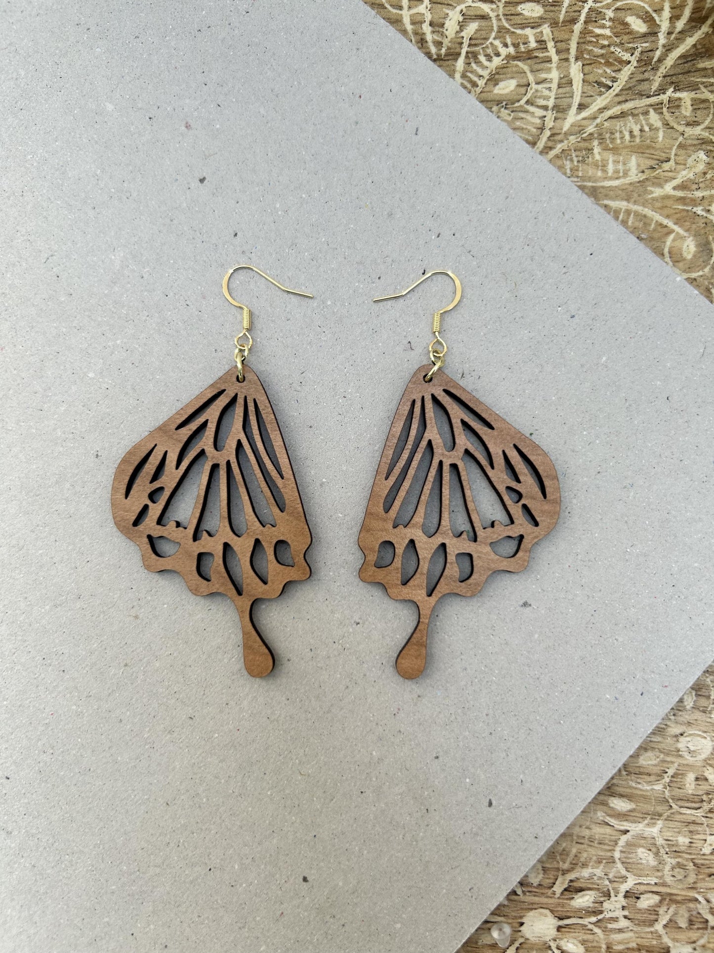 Butterfly Wing Earrings