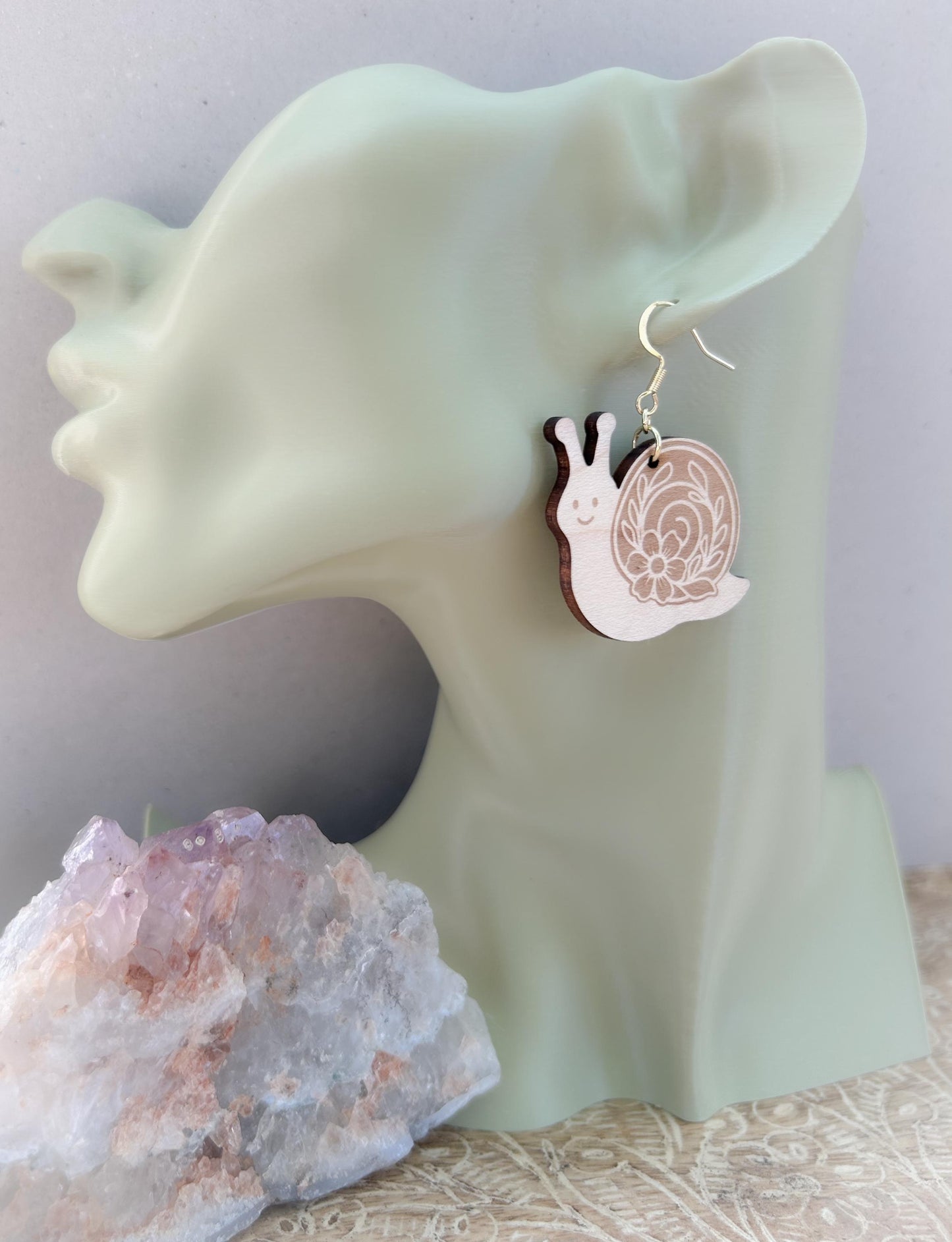 Boho Snail Earrings