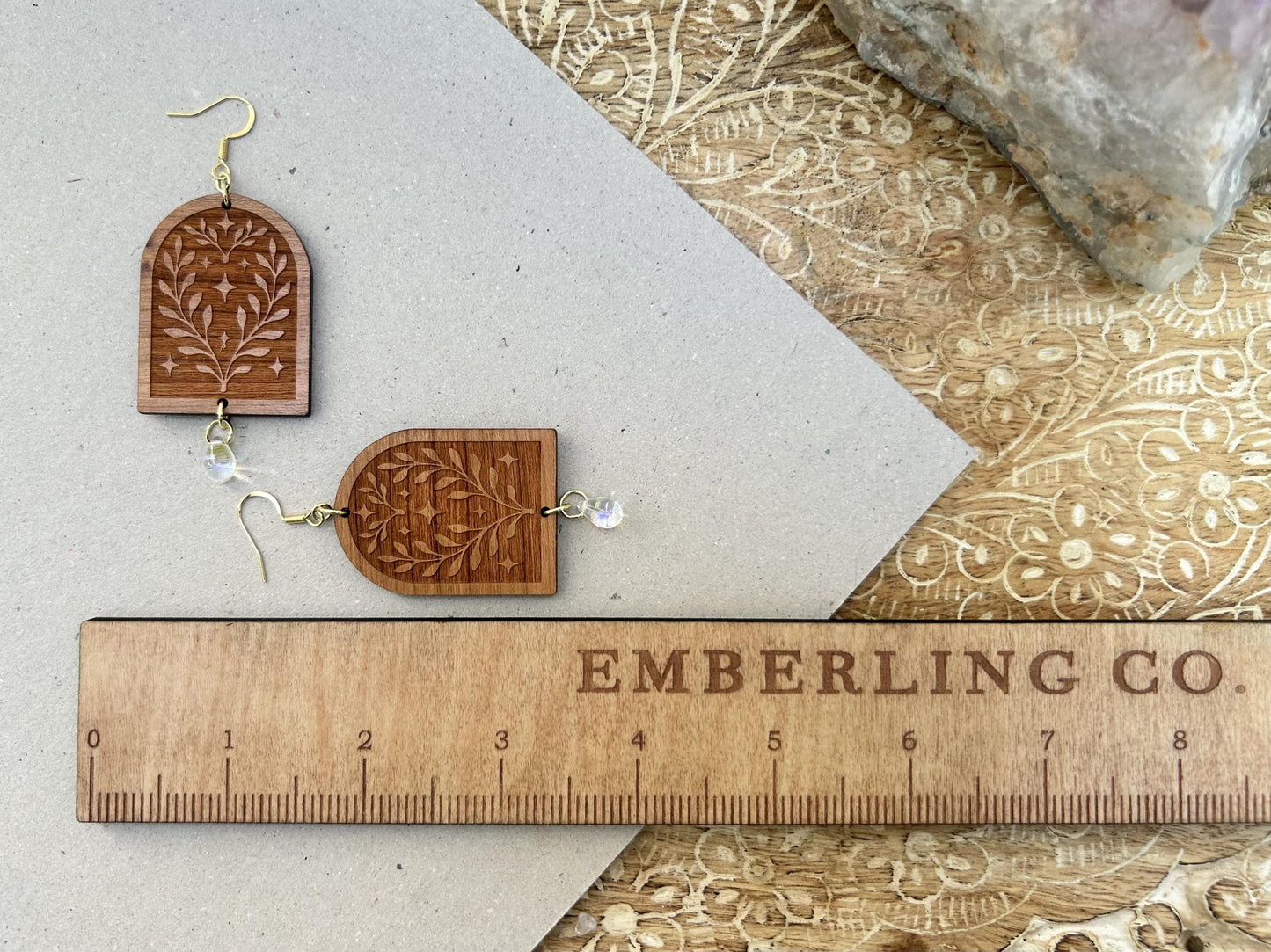 Floral Escape Dangle Earrings