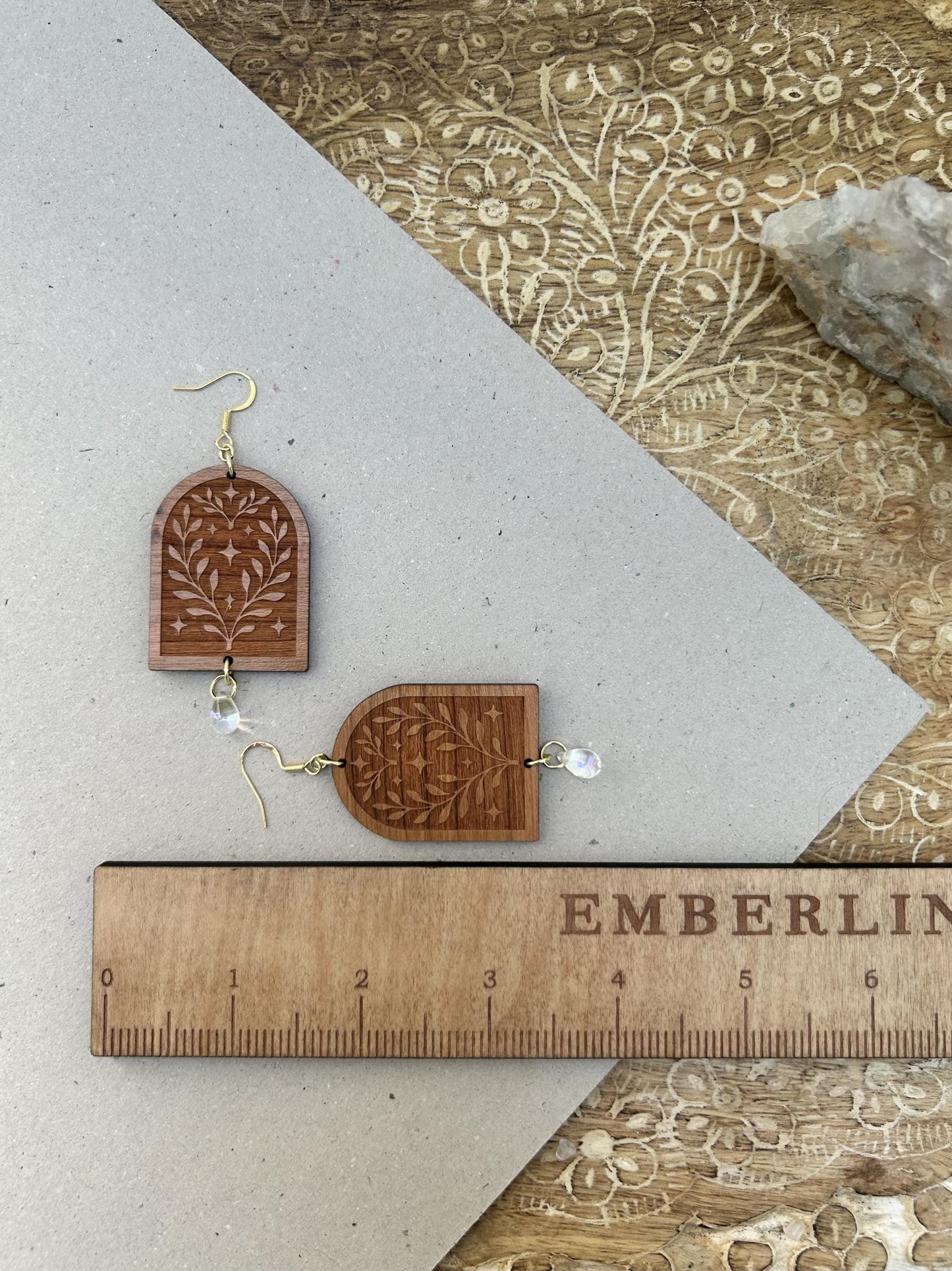 Floral Escape Dangle Earrings
