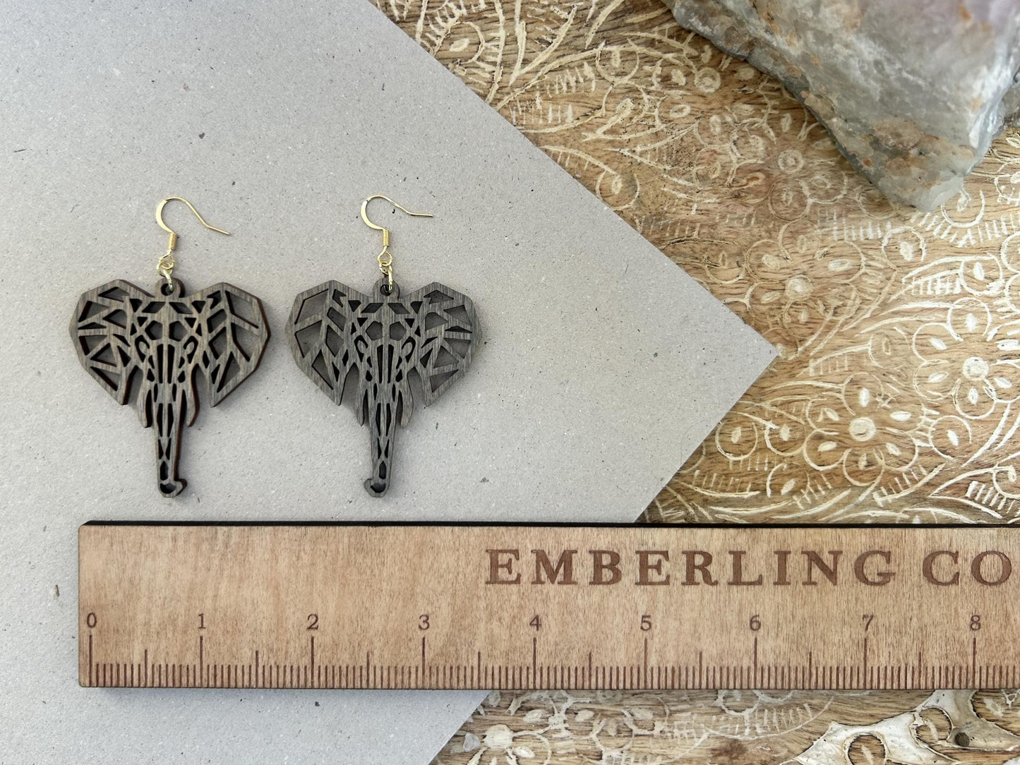 Elephant Dangle Earrings