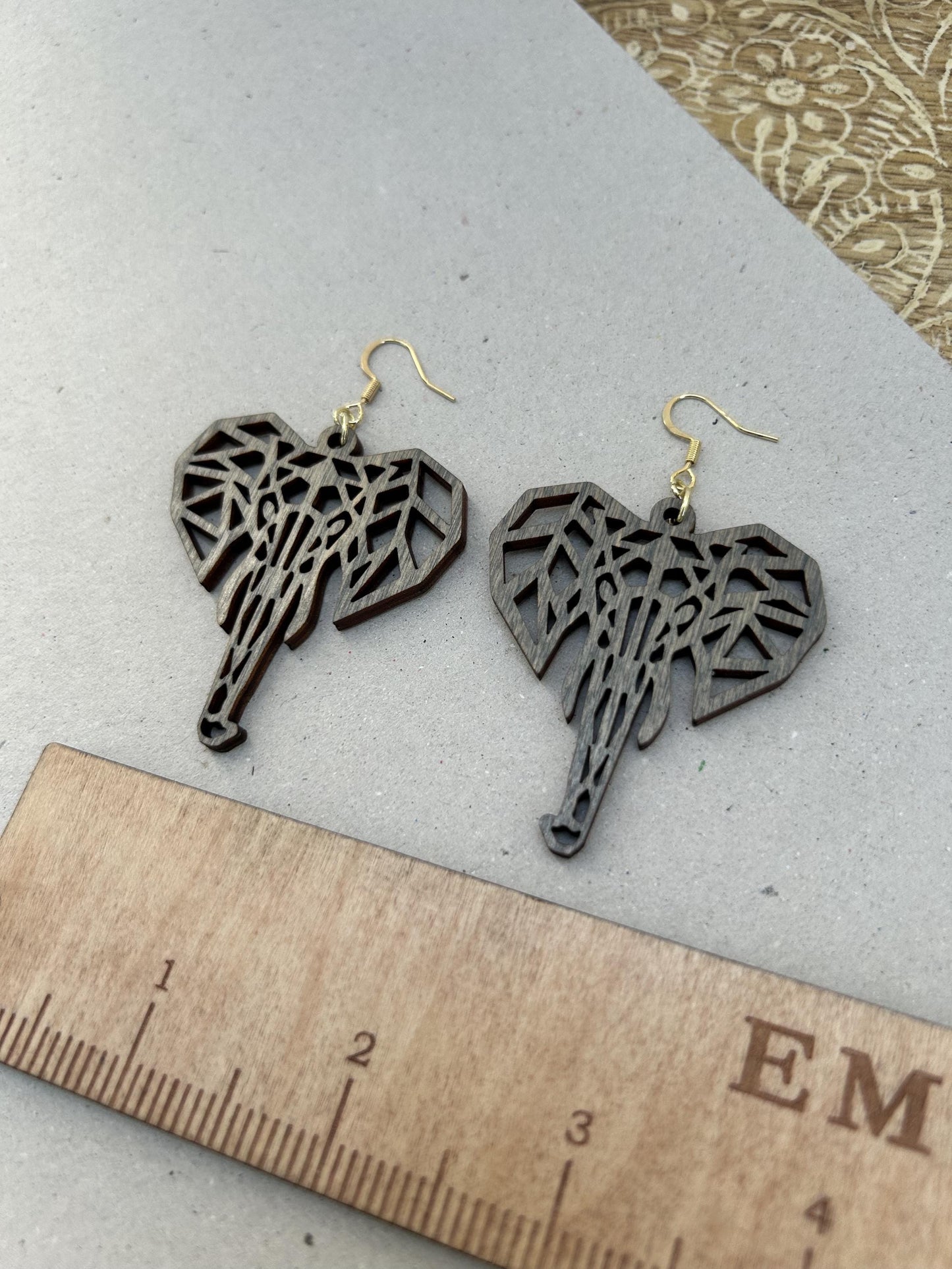 Elephant Dangle Earrings
