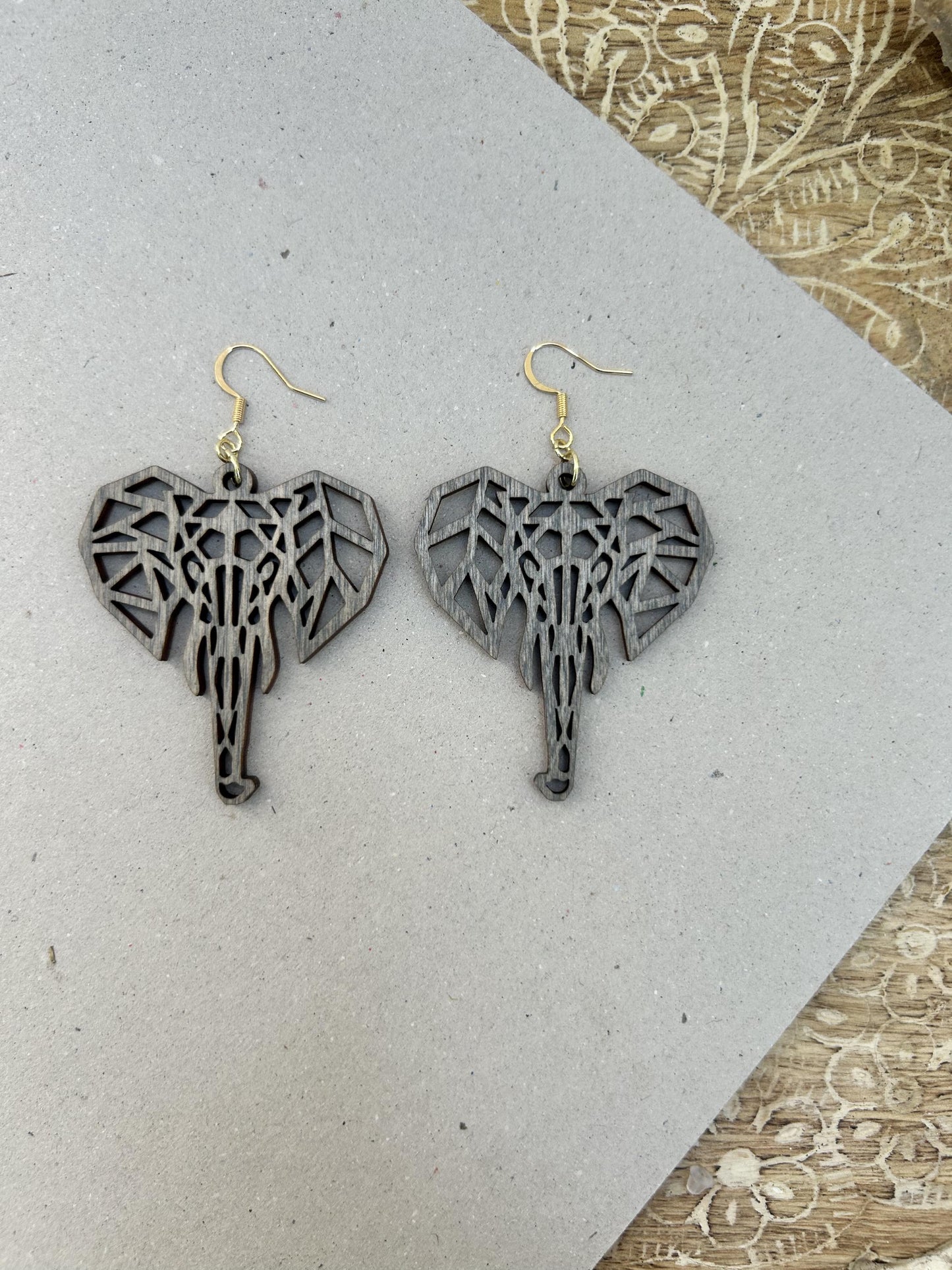 Elephant Dangle Earrings