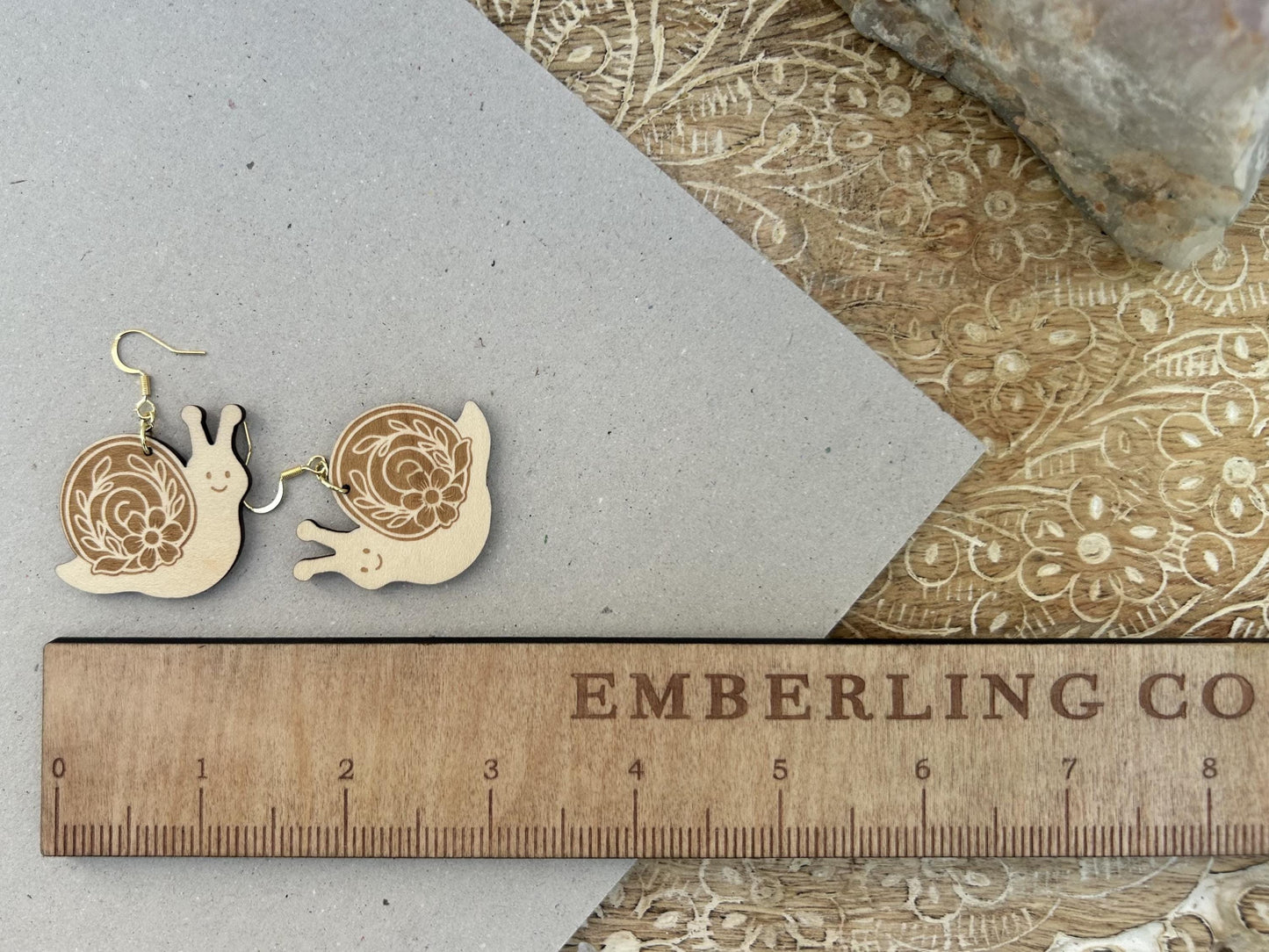 Boho Snail Earrings