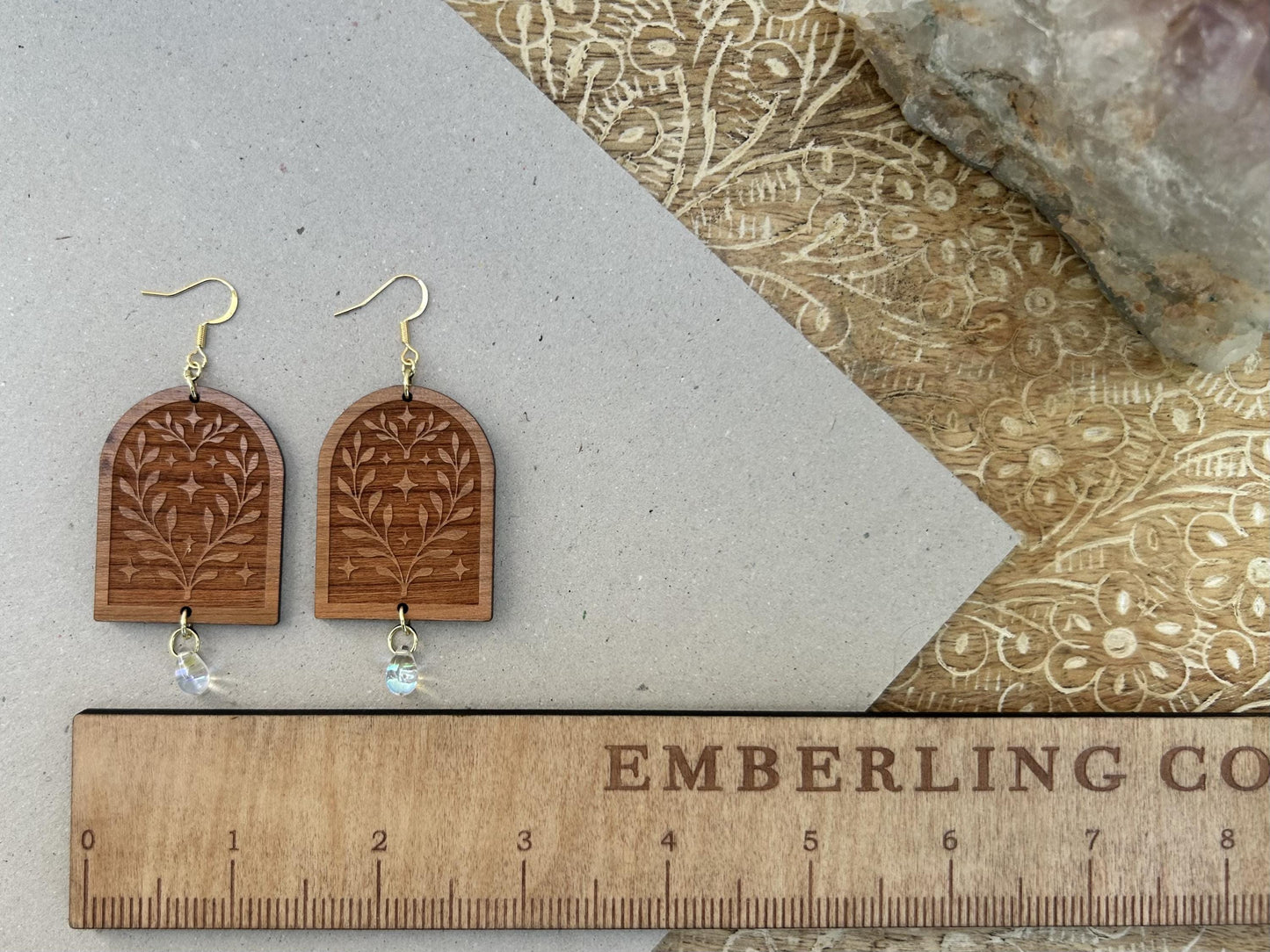 Floral Escape Dangle Earrings