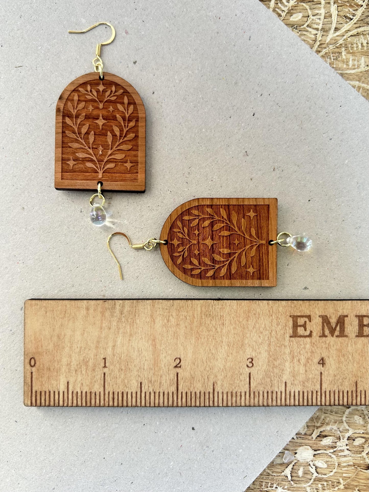 Floral Escape Dangle Earrings