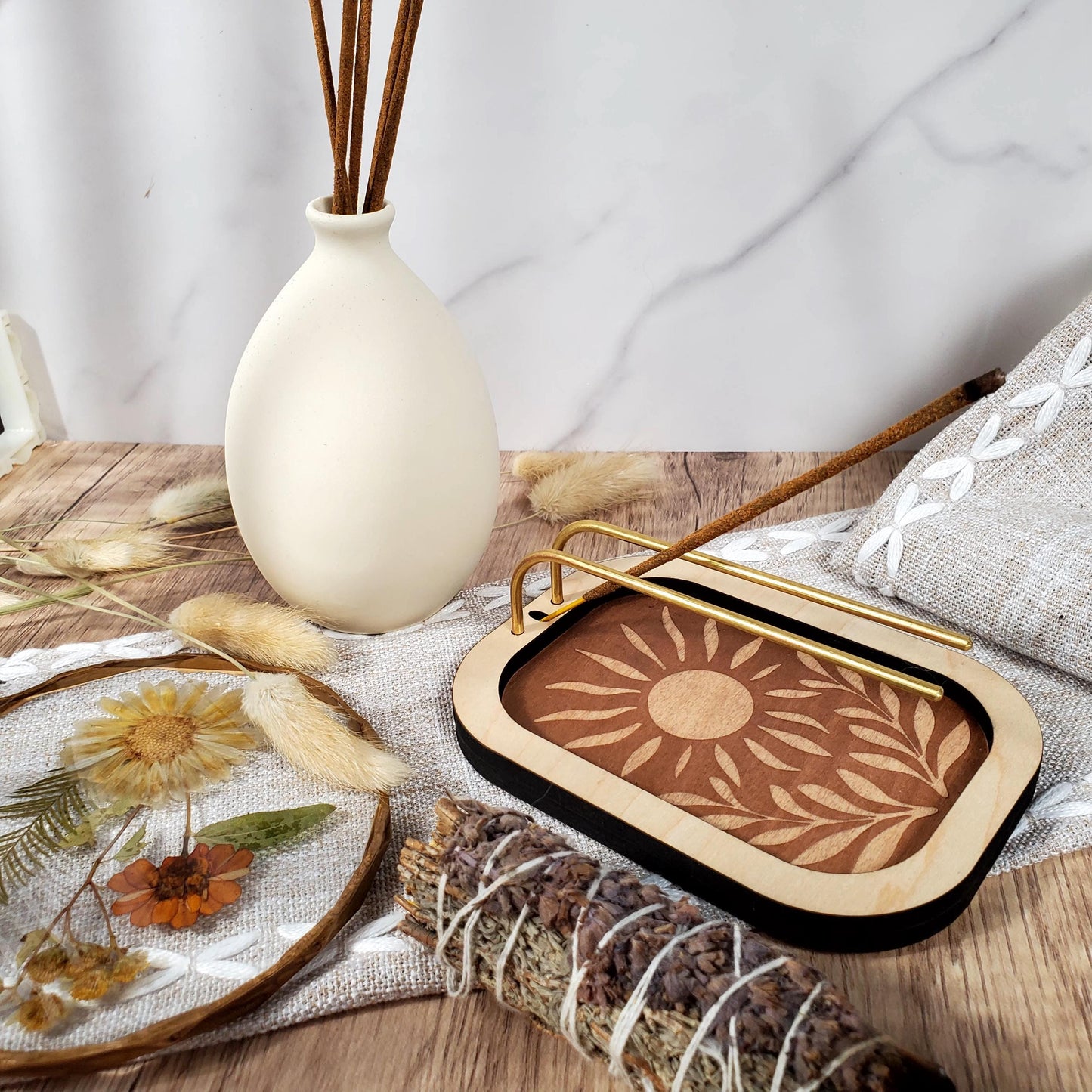 Sunburst Sage Burner