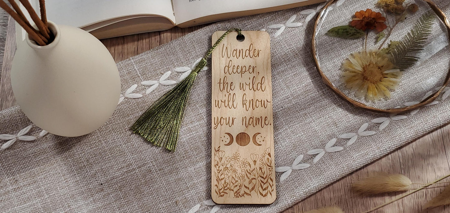 Celestial Quote Bookmark