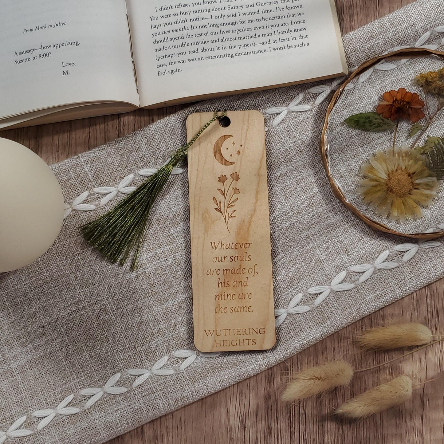 Wuthering Heights Quote Bookmark