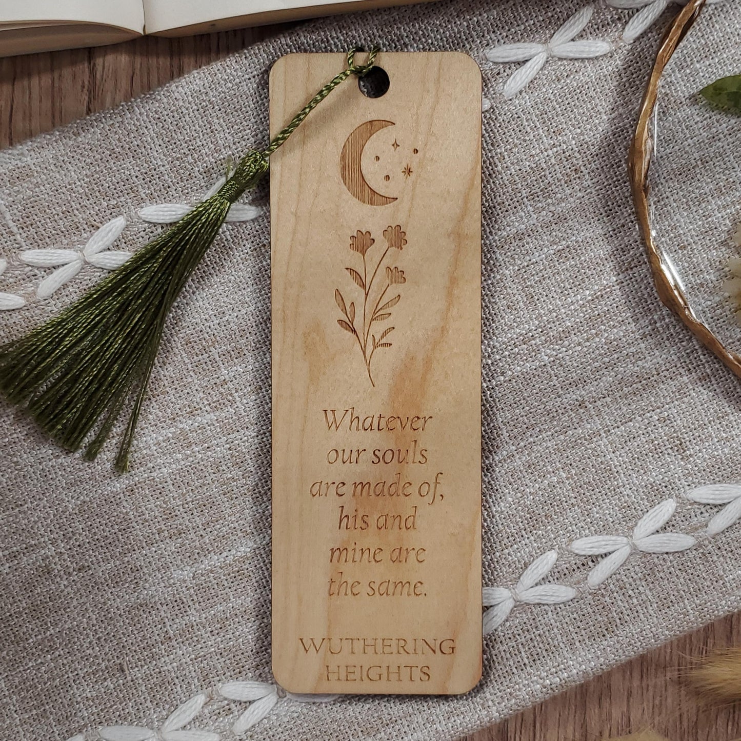 Wuthering Heights Quote Bookmark