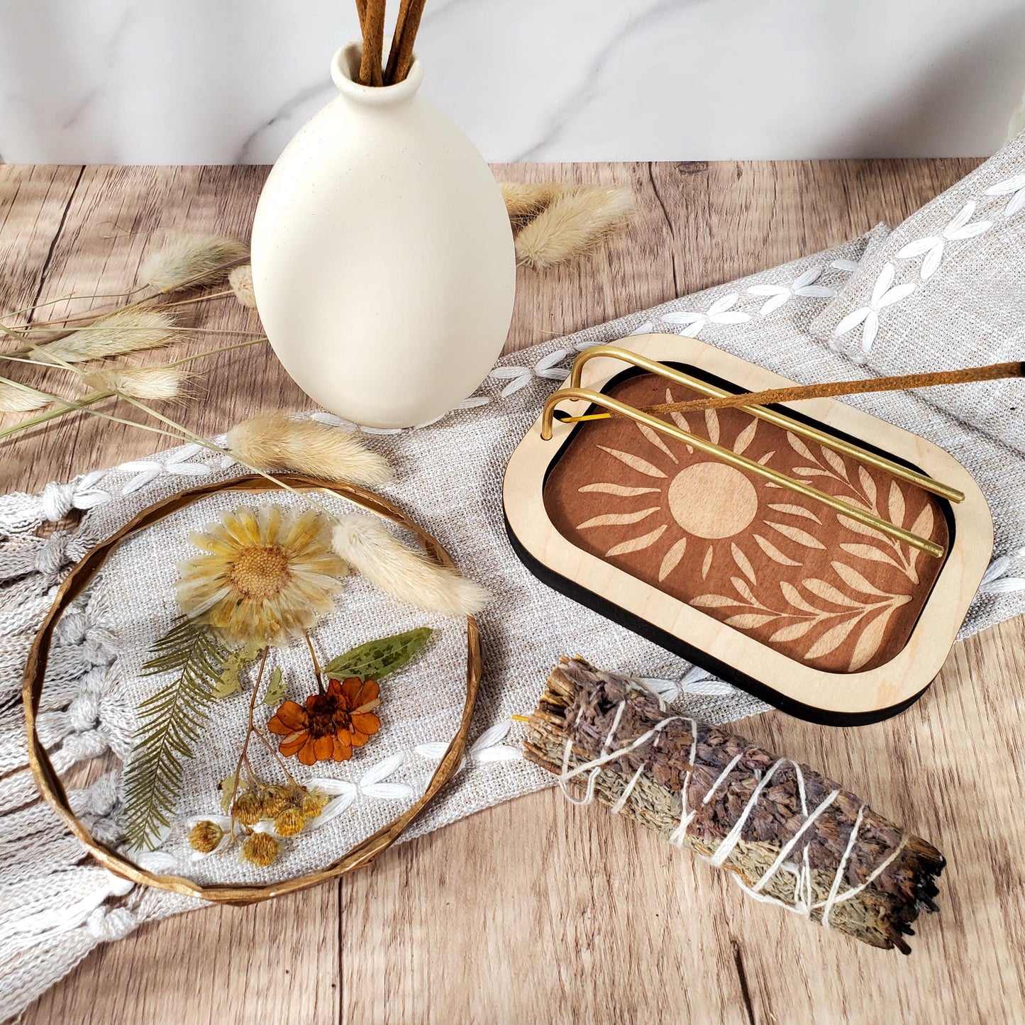 Sunburst Sage Burner