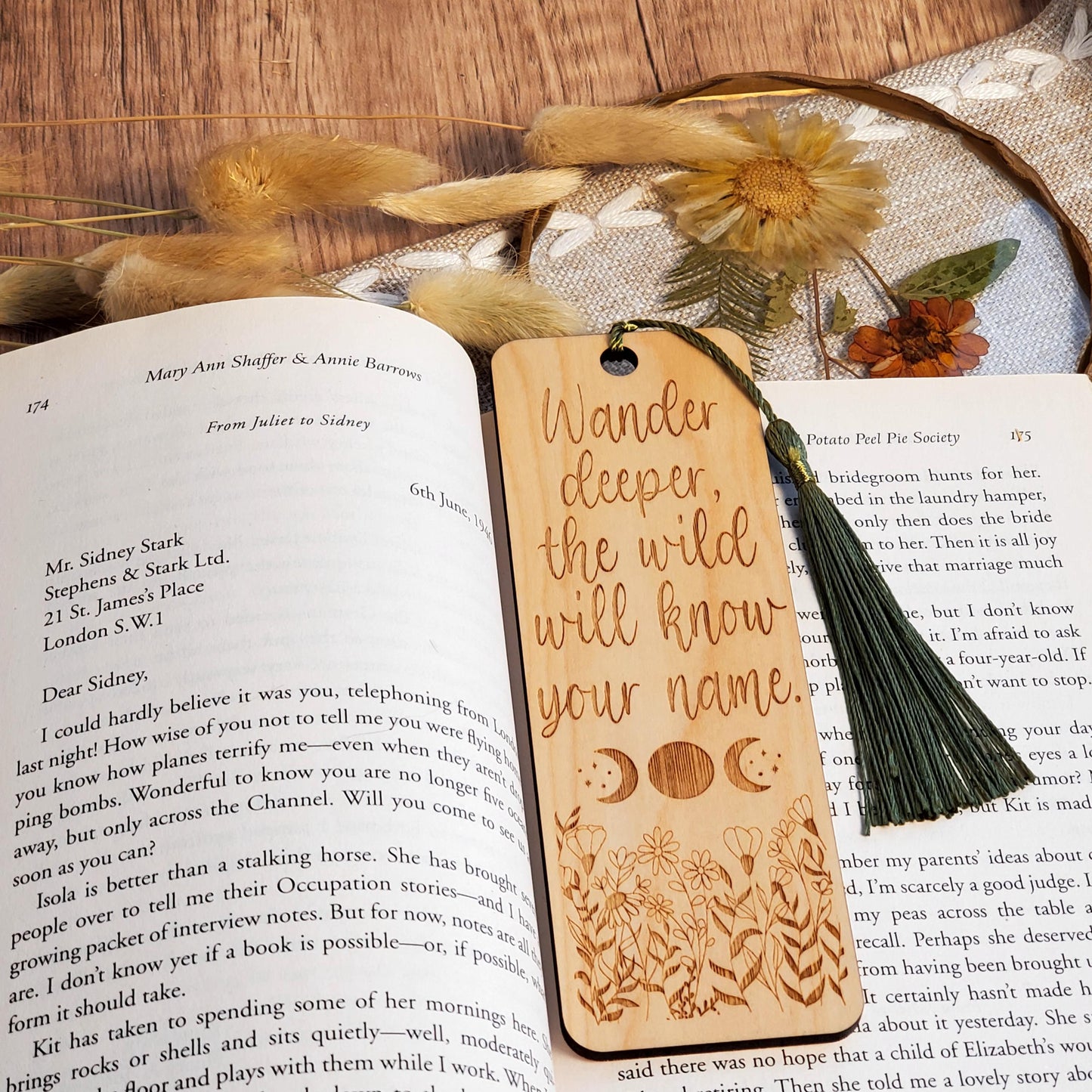 Celestial Quote Bookmark