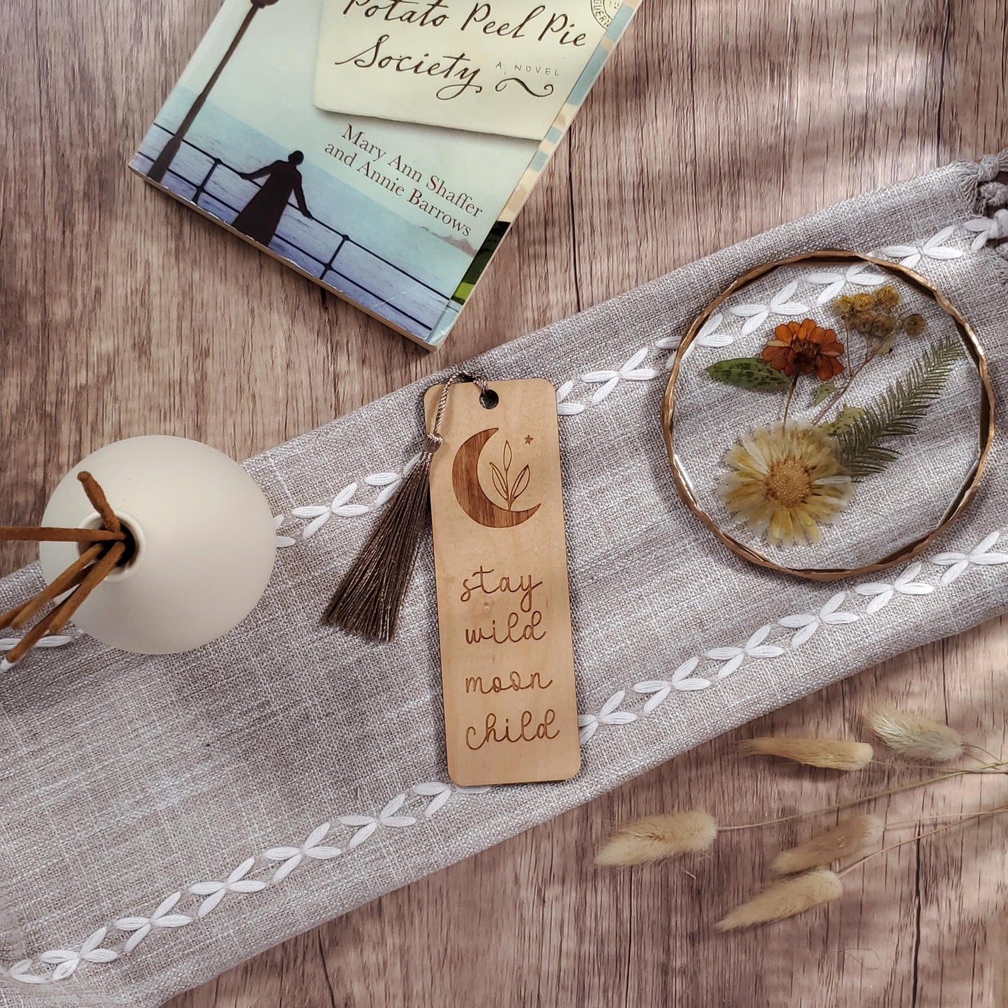 "Stay Wild Moon Child" Quote Bookmark