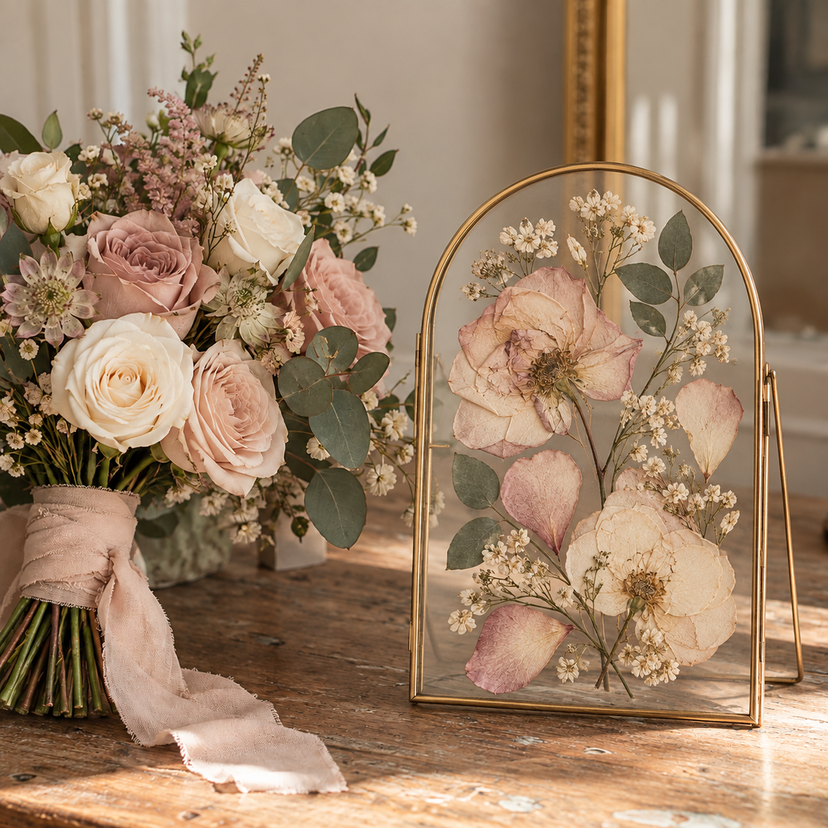 How to Preserve Your Wedding Bouquet at Home