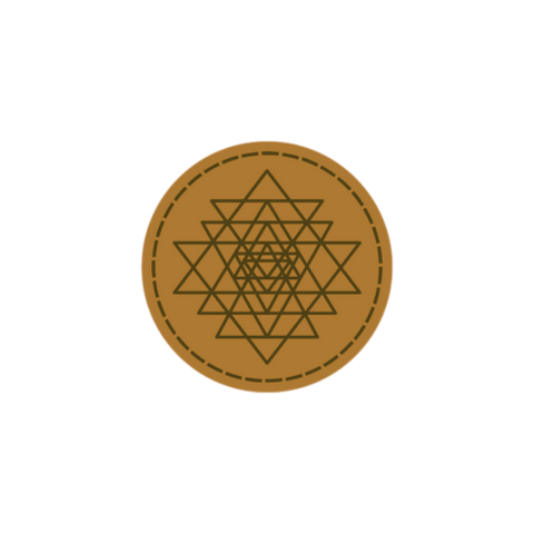 Minimal Sri Yantra Hat