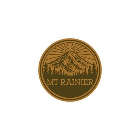 Mt Rainier Patch Hat