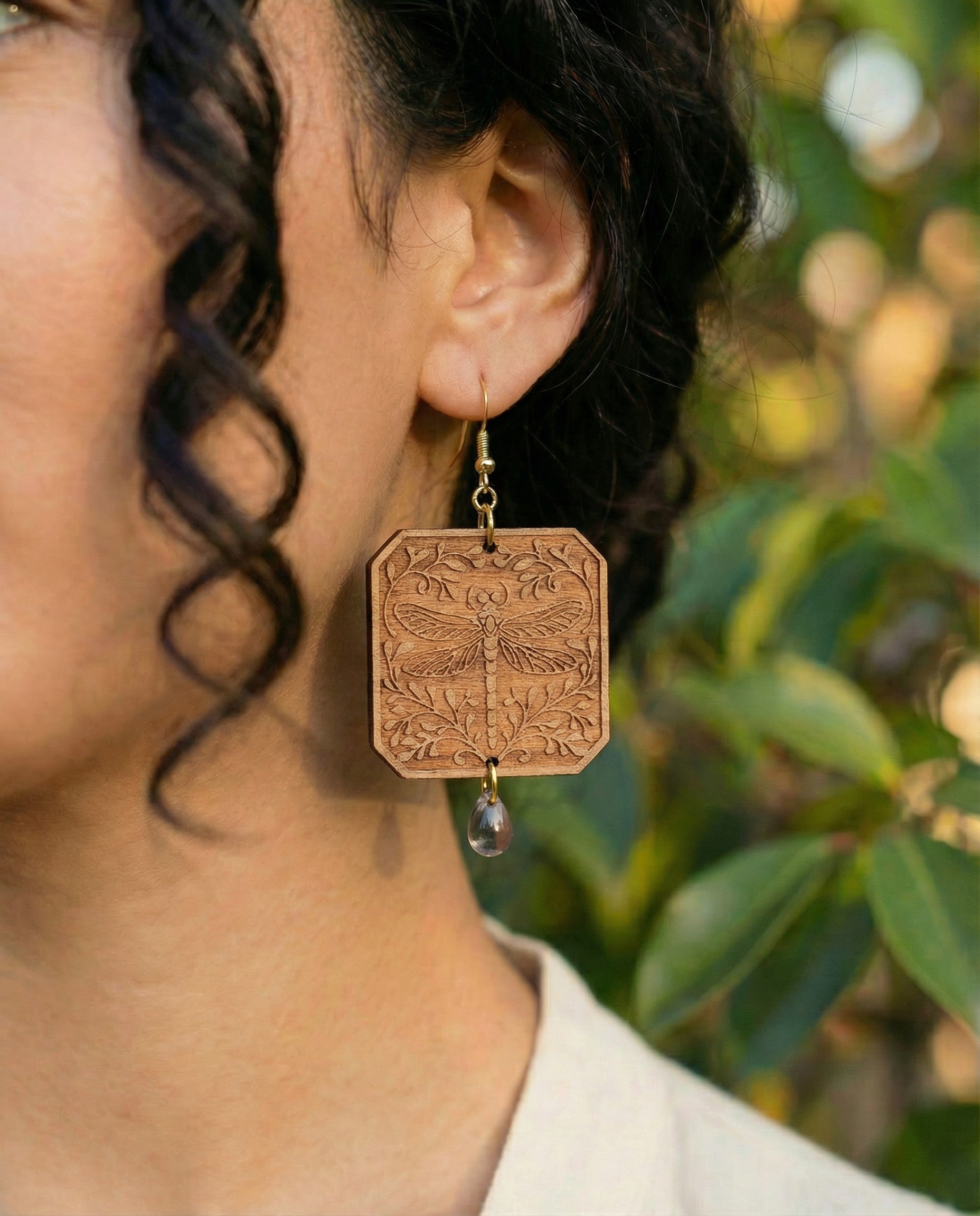 Dragonfly Dangle Earrings