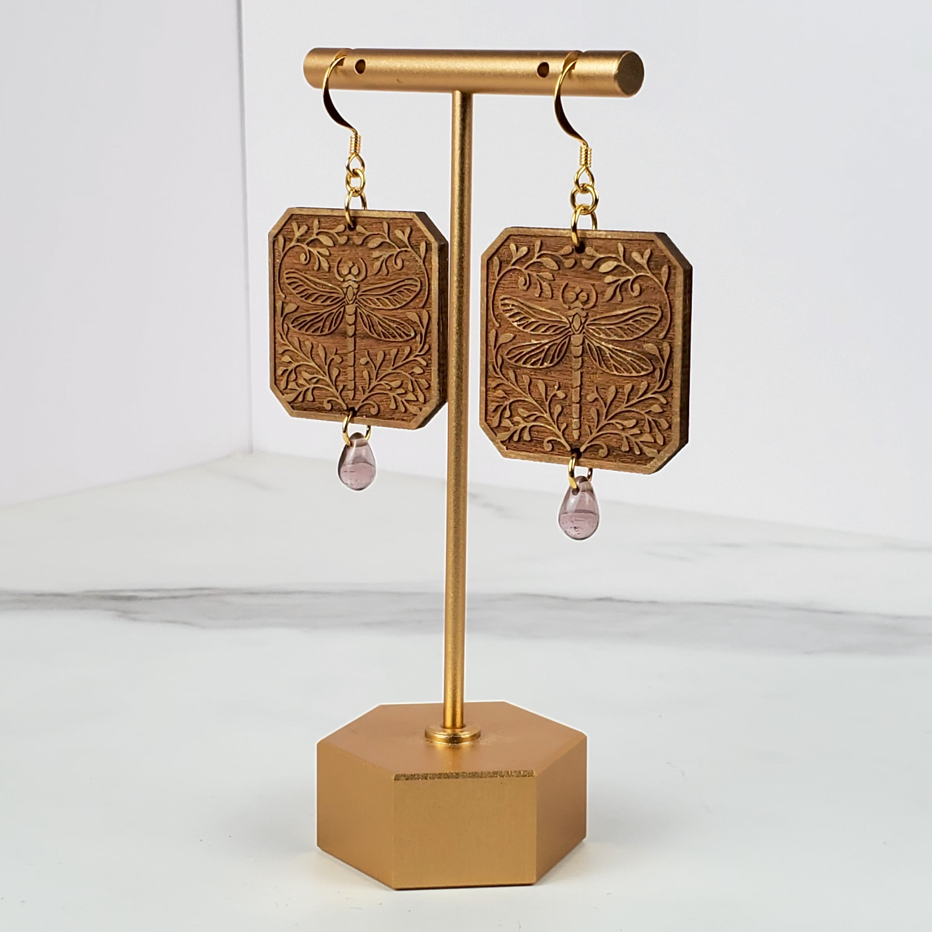 Dragonfly Dangle Earrings