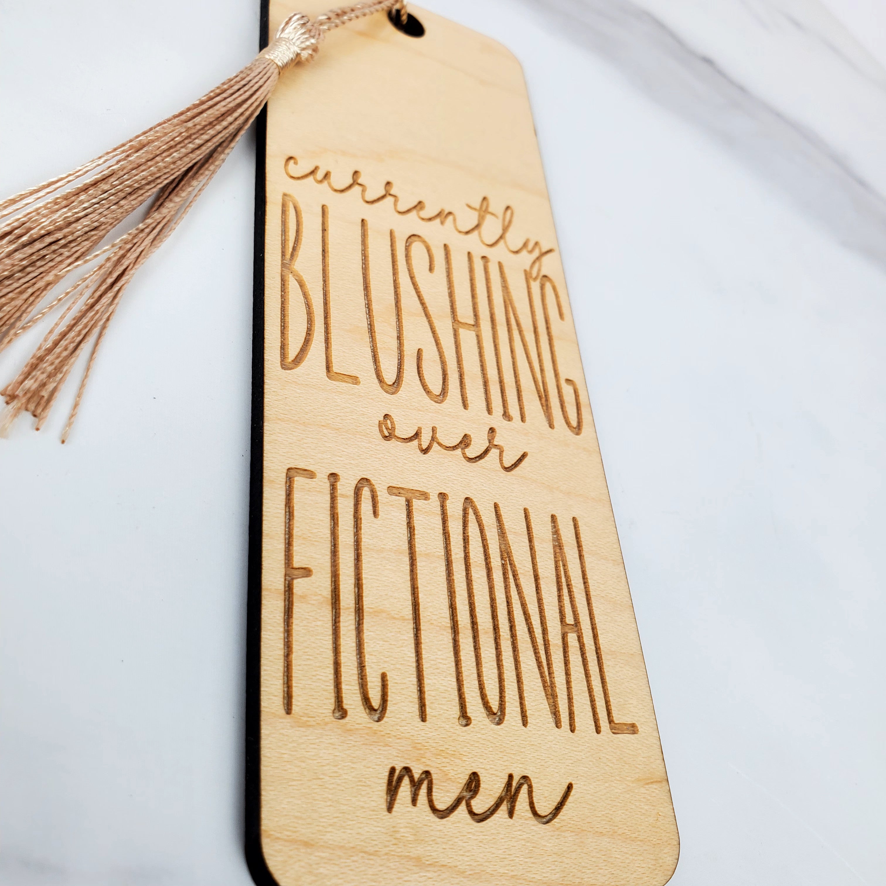 This Book is Heating Up Wooden Bookmark