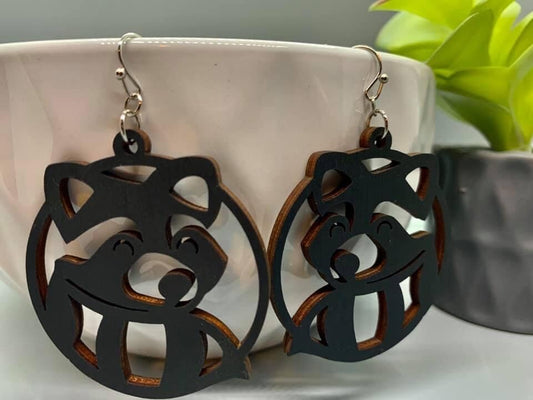 Raccoon Statement Earings