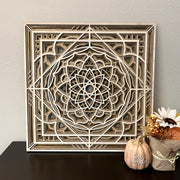 Mosaic Mandala Wall Art