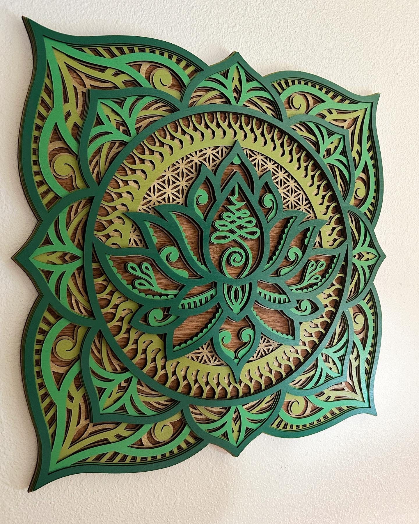 Rebirth | Lotus flower mandala