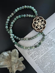 Sacred Geometry Jade Bracelet