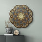 The Blues Layered Mandala Wall Art