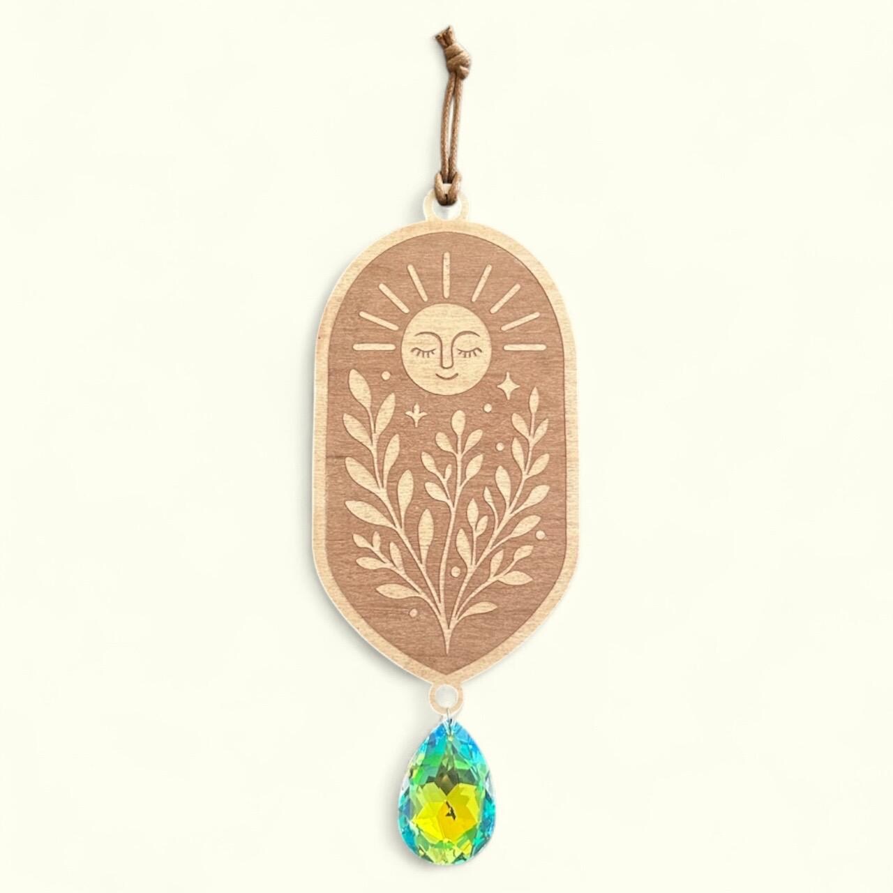 Celestial Bloom Suncatcher