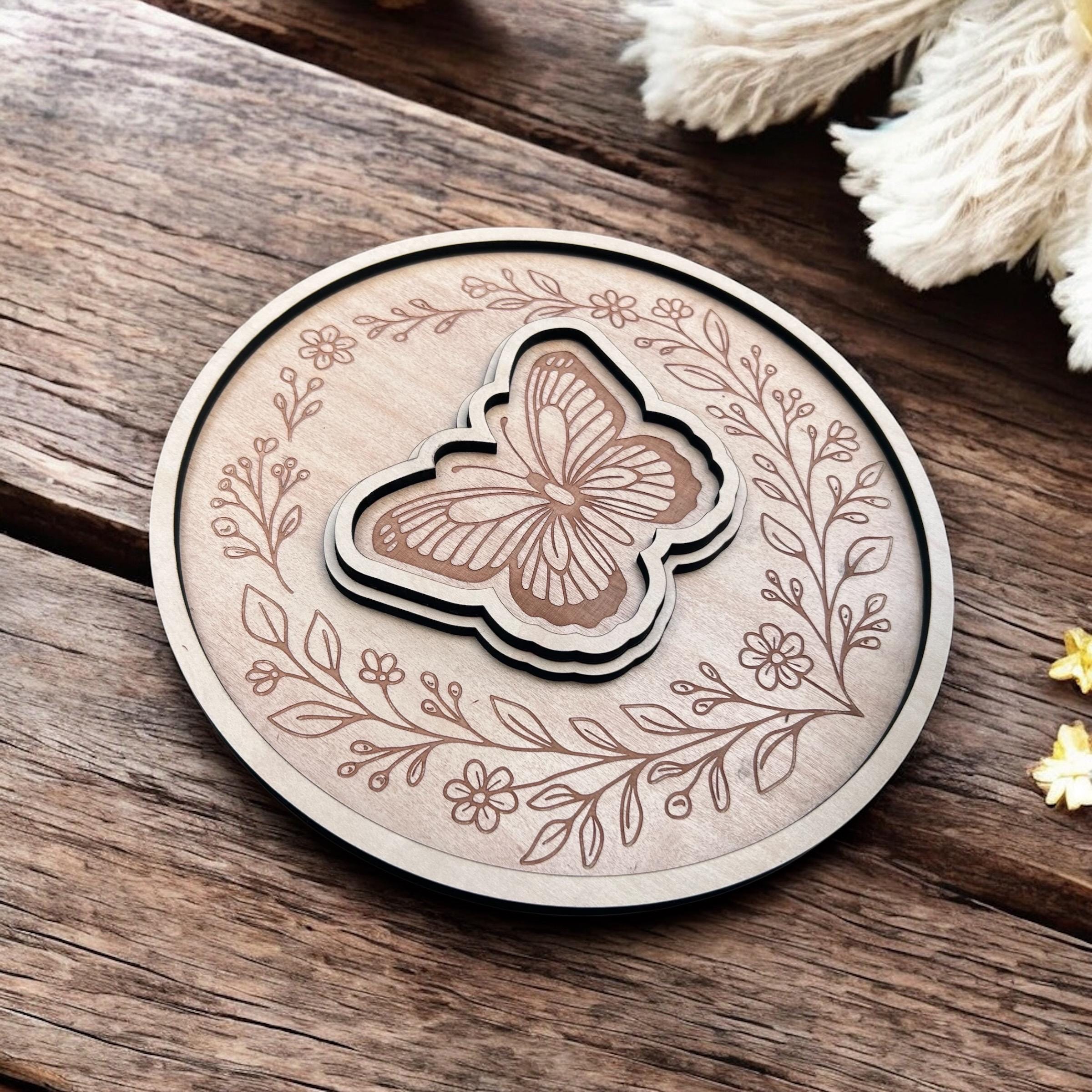 Nested Butterfly Trinket Tray