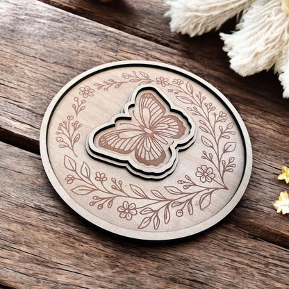 Nested Butterfly Trinket Tray