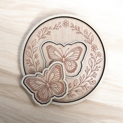 Nested Butterfly Trinket Tray
