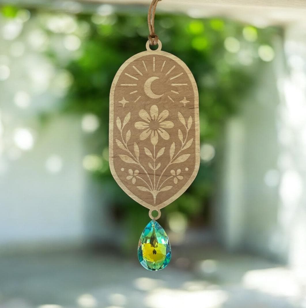 Celestial Bloom Suncatcher
