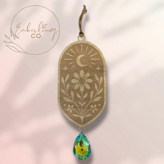 Celestial Bloom Suncatcher