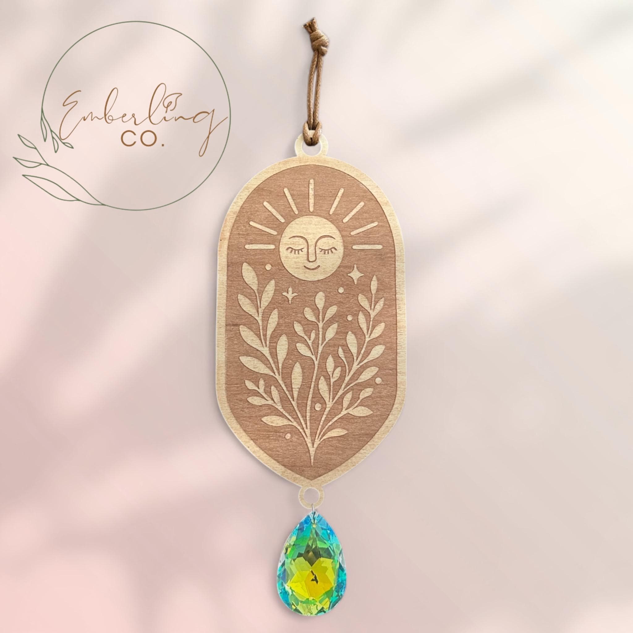 Celestial Bloom Suncatcher