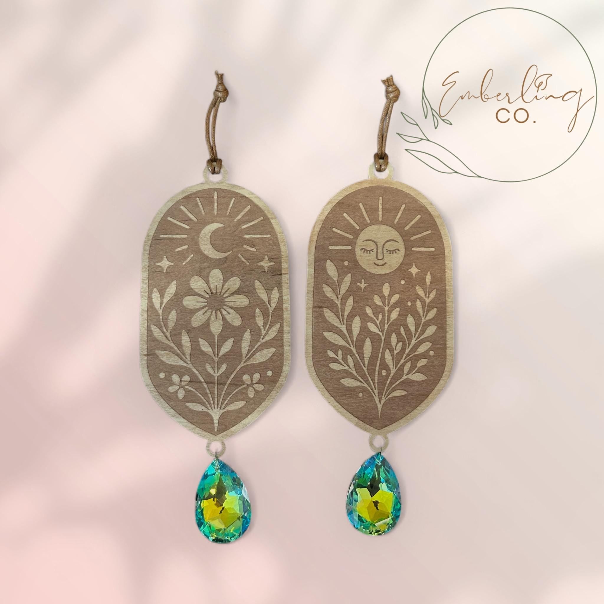 Celestial Bloom Suncatcher