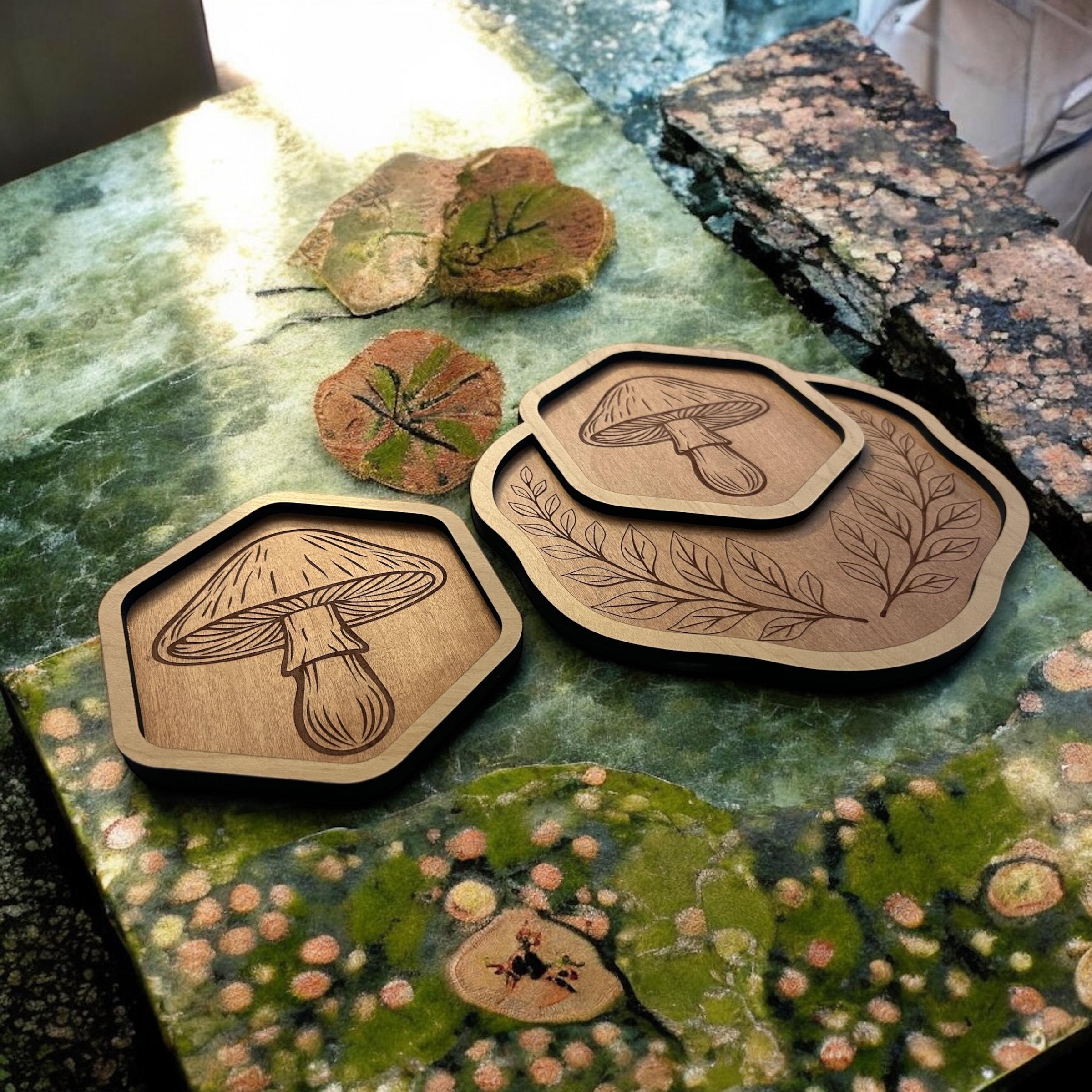 Woodland Mushroom Trinket Tray