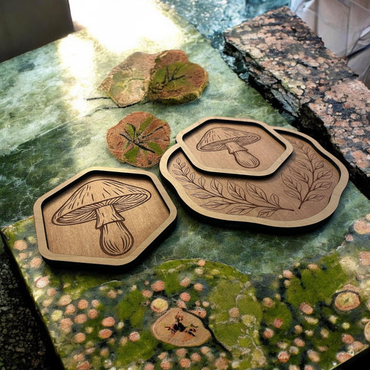 Woodland Mushroom Trinket Tray