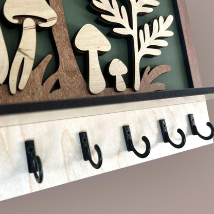 Woodland Mushroom Key and Jewelry Holder