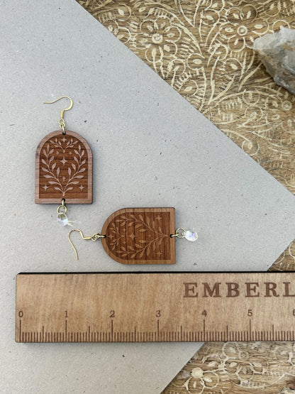 Floral Escape Dangle Earrings