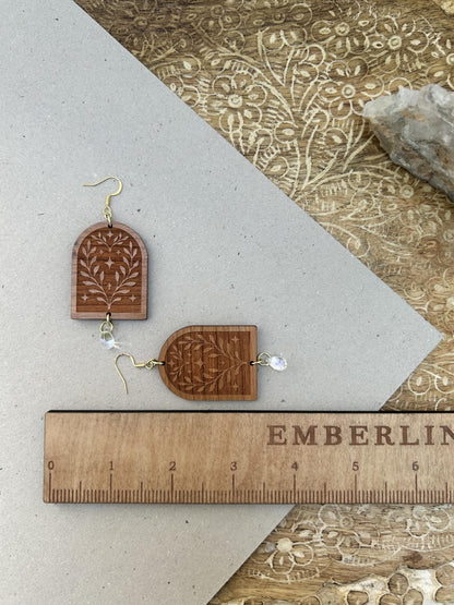 Floral Escape Dangle Earrings