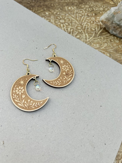 Crescent Moon Earrings