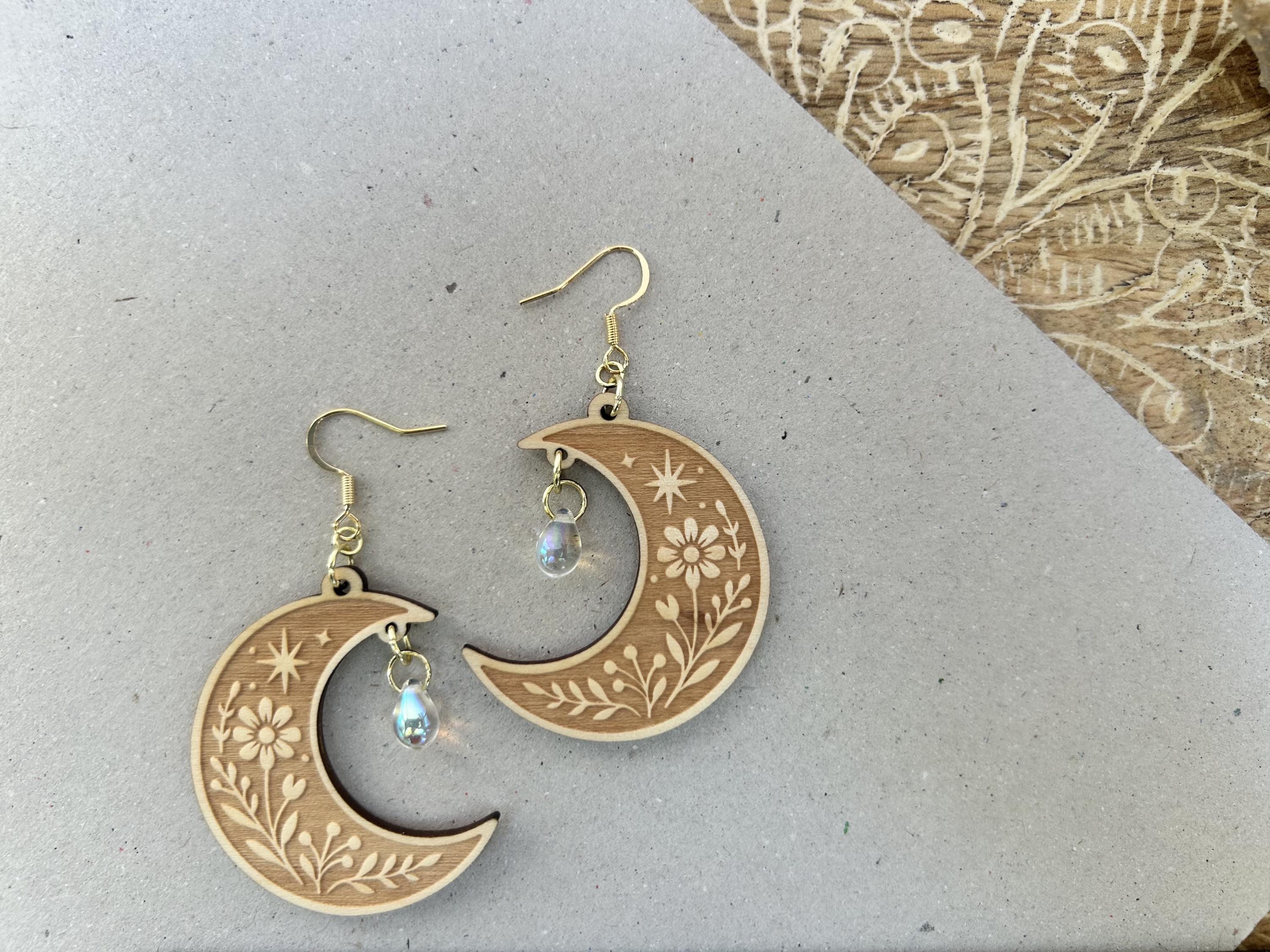 Crescent Moon Earrings
